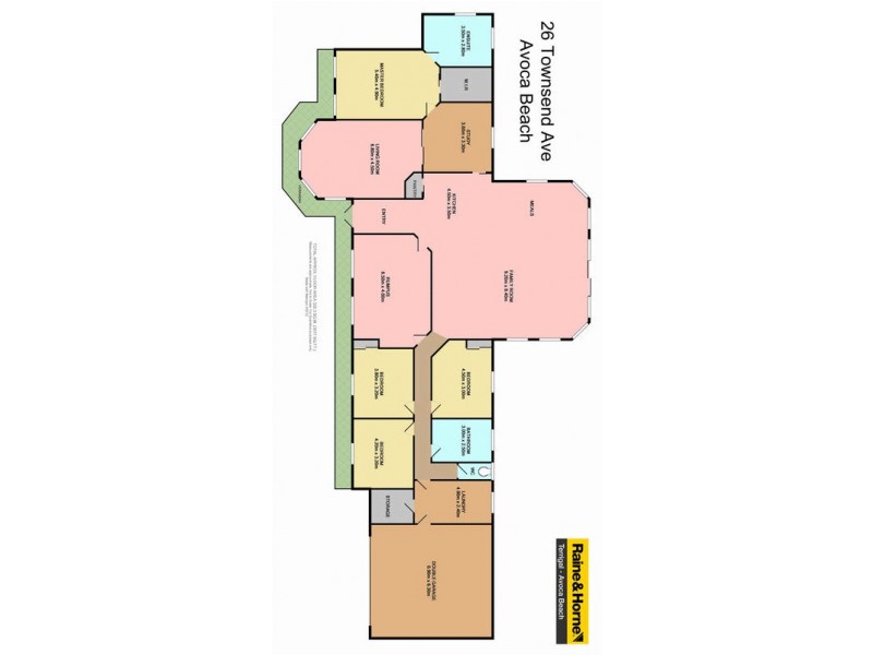 26 Townsend Avenue, Avoca Beach NSW 2251 Floorplan