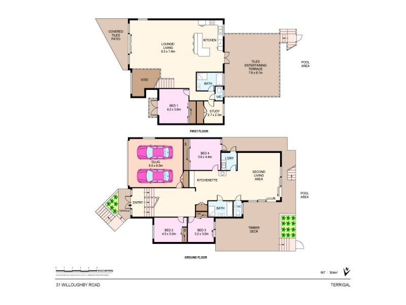 31 Willoughby Road, Terrigal NSW 2260 Floorplan