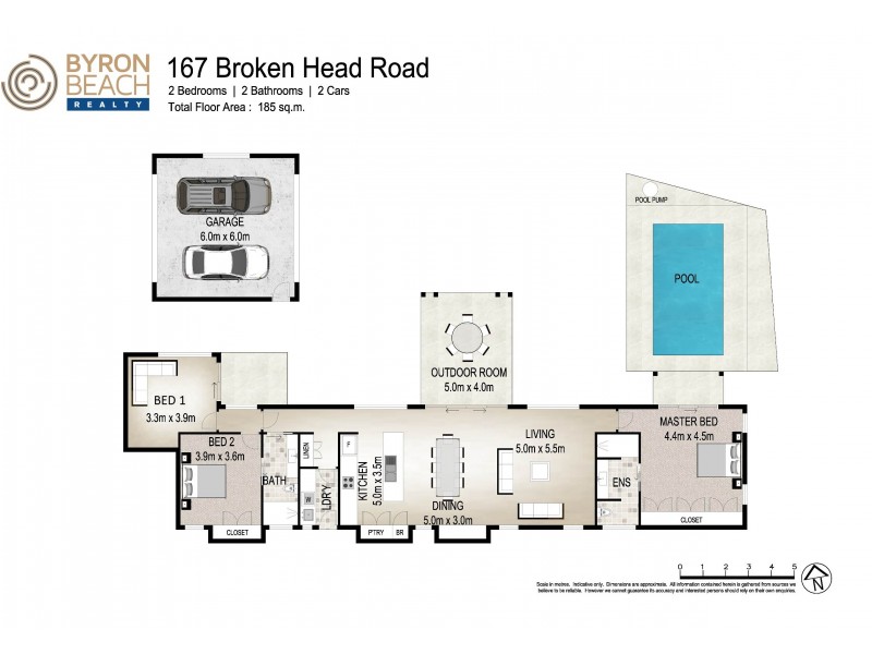 167 BROKEN HEAD ROAD, Suffolk Park NSW 2481 Floorplan