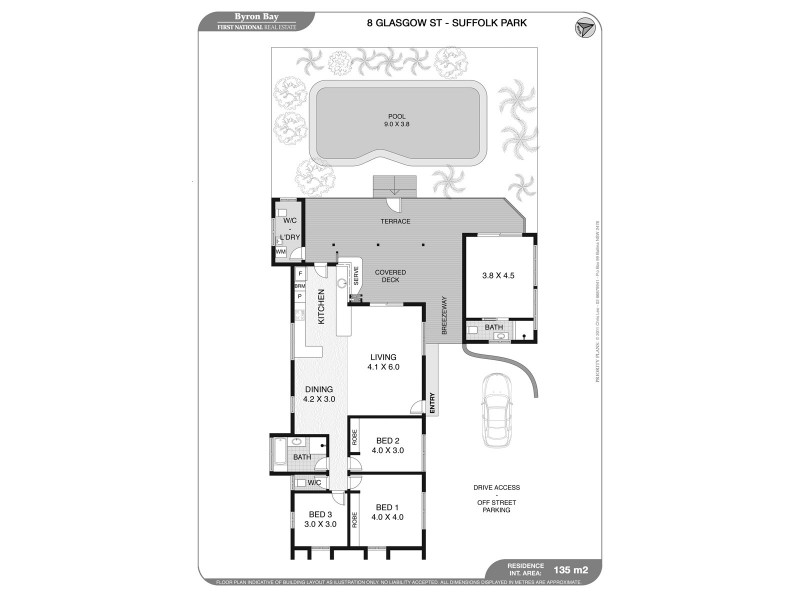 8 Glasgow Street, Suffolk Park NSW 2481 Floorplan