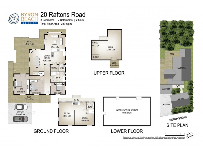 20 Raftons Road, Bangalow NSW 2479 Floorplan