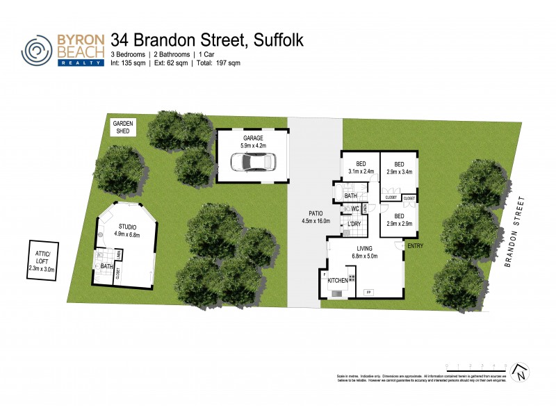 34 BRANDON STREET, Suffolk Park NSW 2481 Floorplan