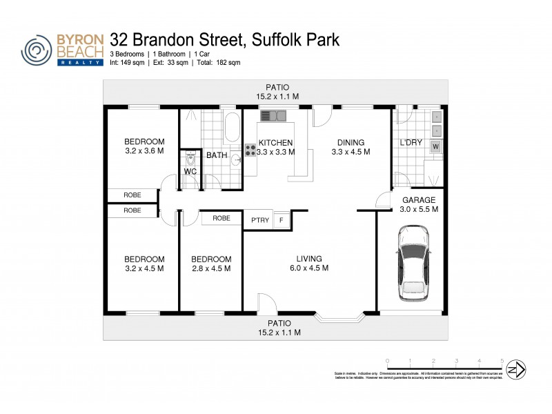 32 BRANDON STREET, Suffolk Park NSW 2481 Floorplan
