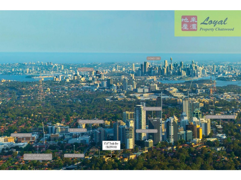871-877 Pacific Highway, Chatswood NSW 2067