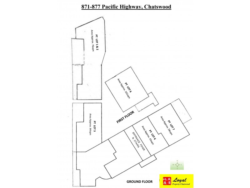 871-877 Pacific Highway, Chatswood NSW 2067 Floorplan