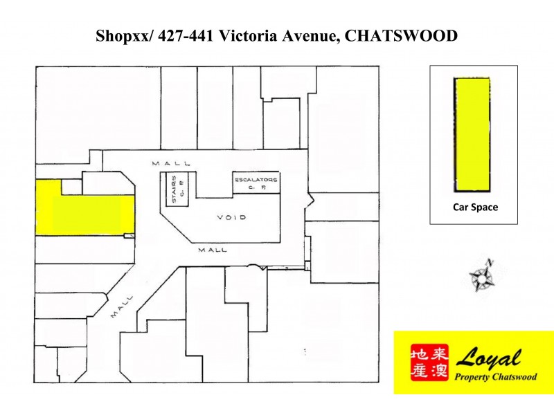 Shop -/427-441 Victoria Avenue, Chatswood NSW 2067 Floorplan