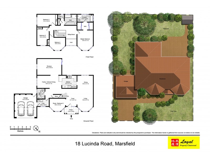 18 Lucinda Road, Marsfield NSW 2122 Floorplan