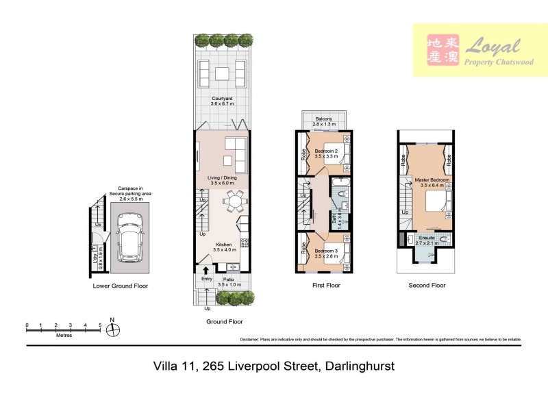 11/265-277 Liverpool Street, Darlinghurst NSW 2010 Floorplan