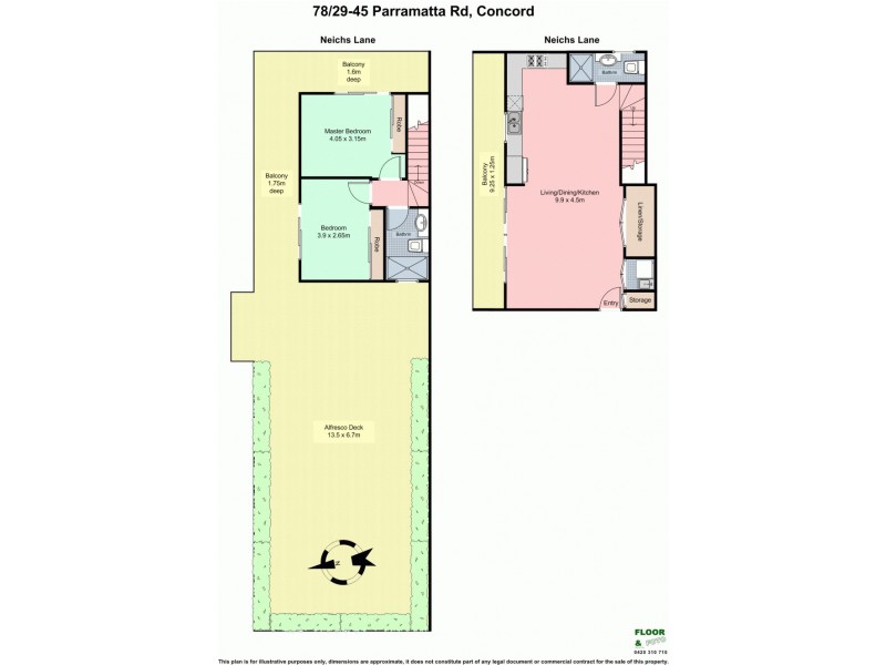 78/ 29 – 45 Parramatta Road, Concord NSW 2137 Floorplan