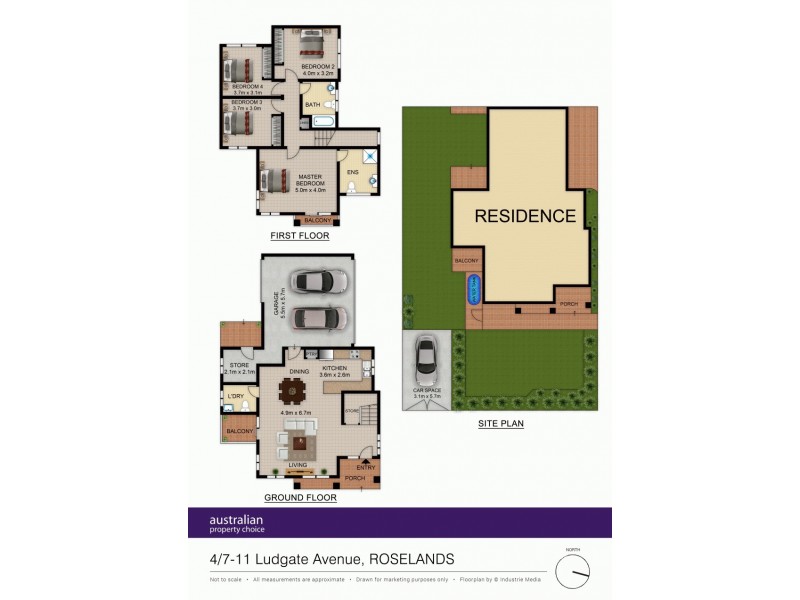 4/7-11 Ludgate Street, Roselands NSW 2196 Floorplan