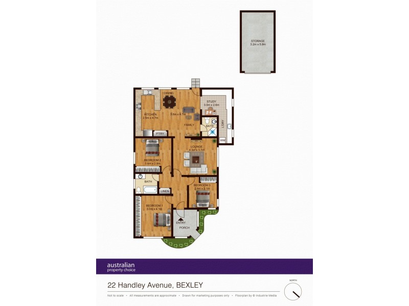 22 Handley Ave, Bexley North NSW 2207 Floorplan