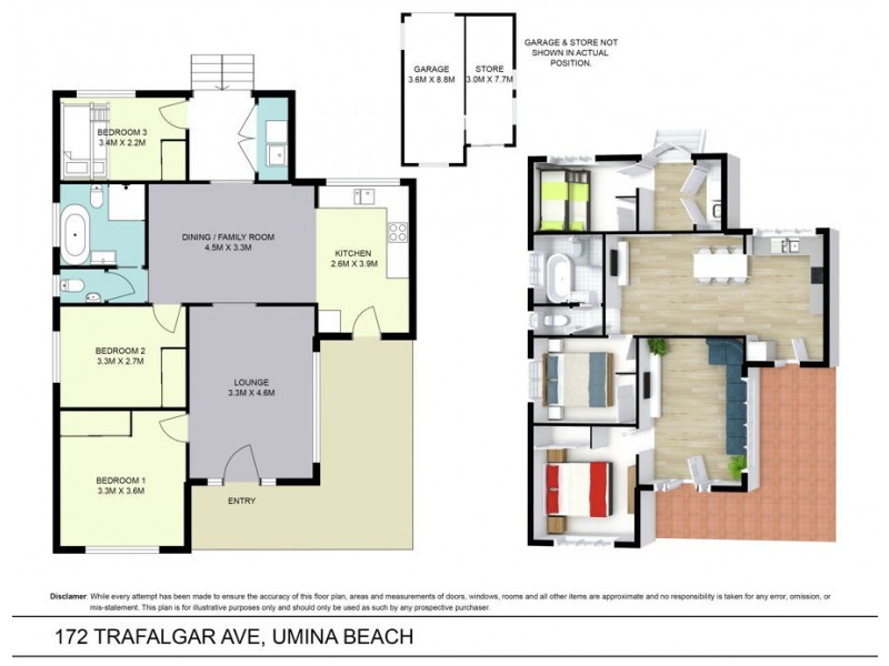 172 Trafalgar Avenue, Umina Beach NSW 2257 Floorplan