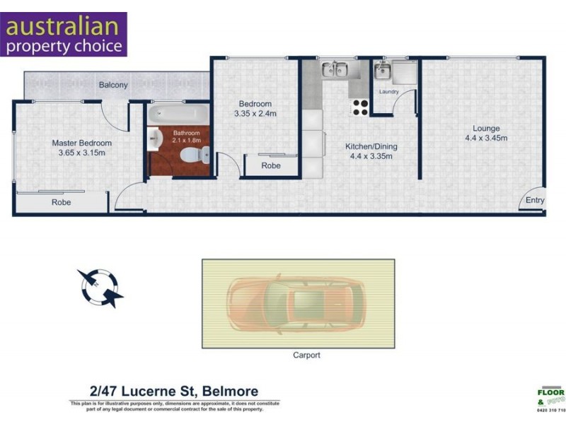 2/47 Lucerne Street, Belmore NSW 2192