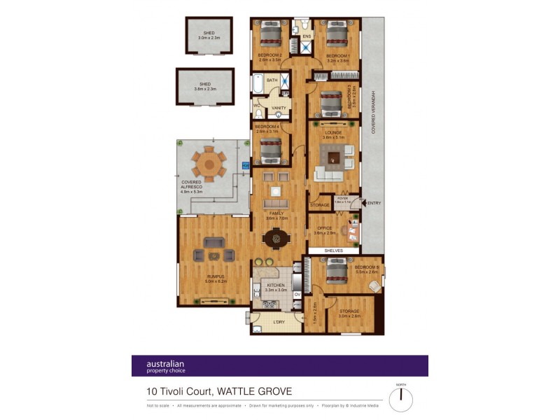 10 Tivoli Court, Wattle Grove NSW 2173 Floorplan