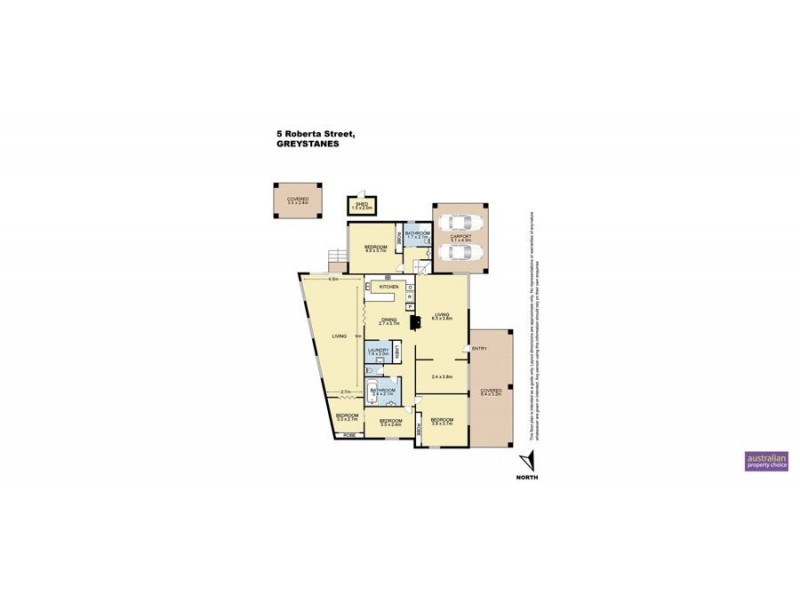 5 Roberta Street, Greystanes NSW 2145 Floorplan