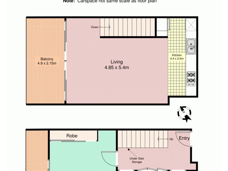 784/33 Hill Road, Wentworth Point NSW 2127 Floorplan