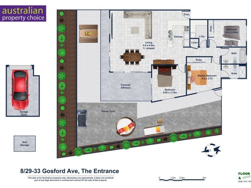 8/29-33 Gosford Ave, The Entrance NSW 2261 Floorplan