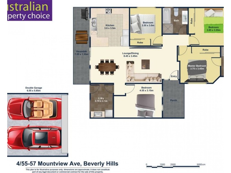 4/57-59 Mountview Avenue, Beverly Hills NSW 2209 Floorplan