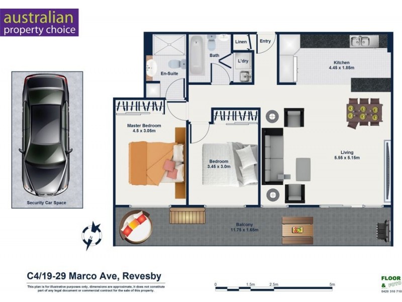 C4/19-29 Marco Ave, Revesby NSW 2212 Floorplan