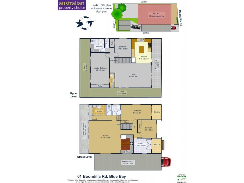 61 Boondilla Road, Blue Bay NSW 2261 Floorplan