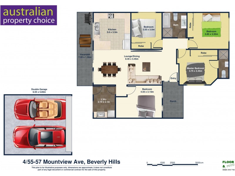 4/57-59 Mountview Ave, Beverly Hills NSW 2209 Floorplan
