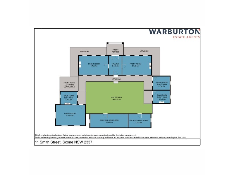 11 Smith Street, Scone NSW 2337 Floorplan