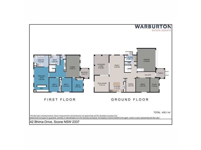 42 Bhima Drive, Scone NSW 2337 Floorplan