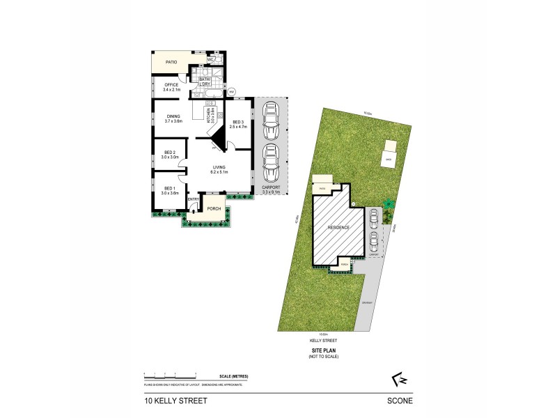 10 Kelly Street, Scone NSW 2337 Floorplan