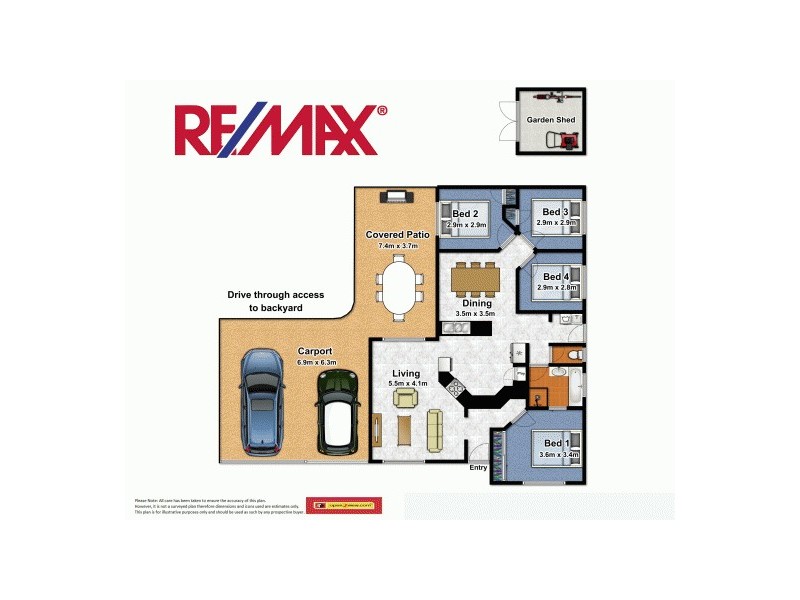 1 Noble Close, Edmonton QLD 4869 Floorplan