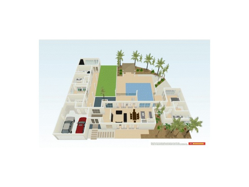 2 ‘The Sands Estate’, 14 Barrier Street, Port Douglas QLD 4877 Floorplan