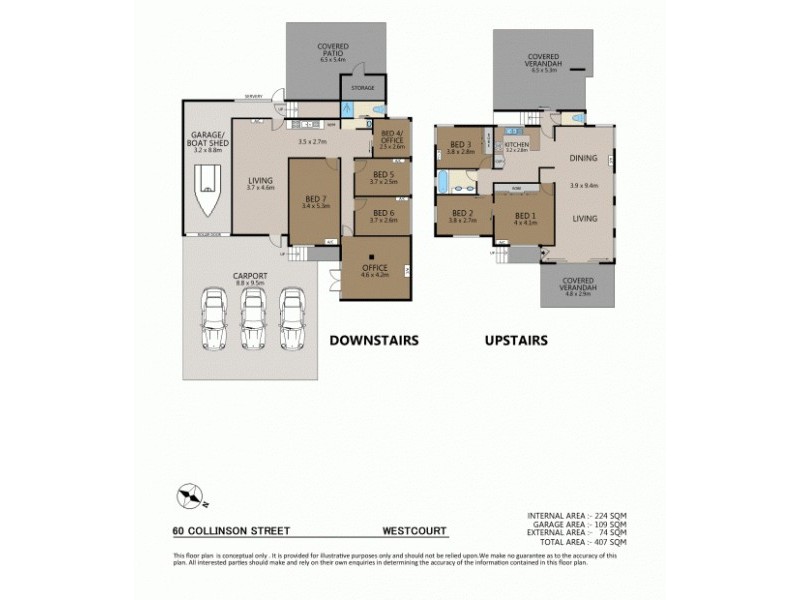 60 Collinson Street, Westcourt QLD 4870 Floorplan