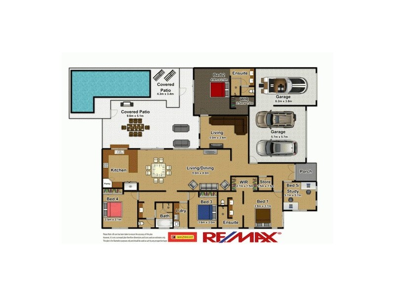 7 Emperor St, Kanimbla QLD 4870 Floorplan