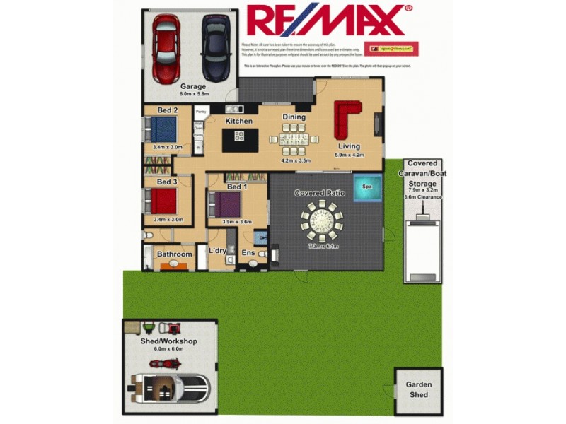 199 McFarlane Drive, Kanimbla QLD 4870 Floorplan