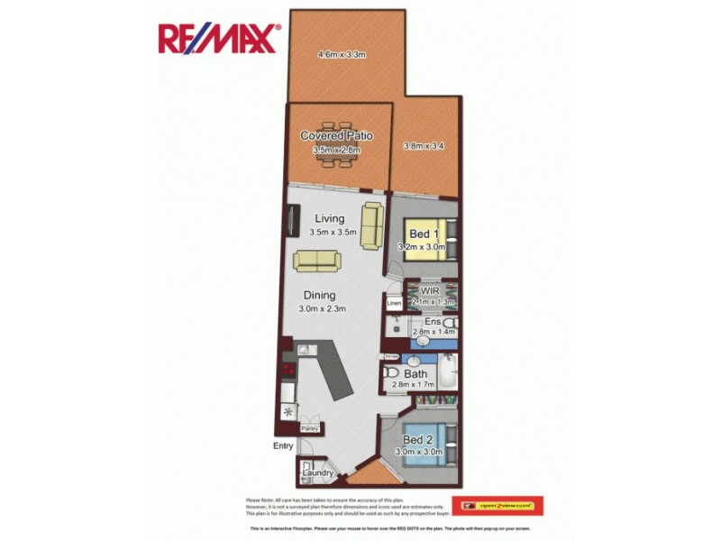 2/275 Esplanade, Cairns North QLD 4870 Floorplan