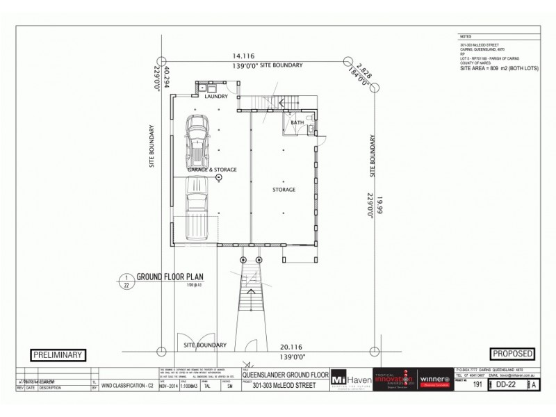 301 Mcleod Street, Cairns North QLD 4870 Floorplan