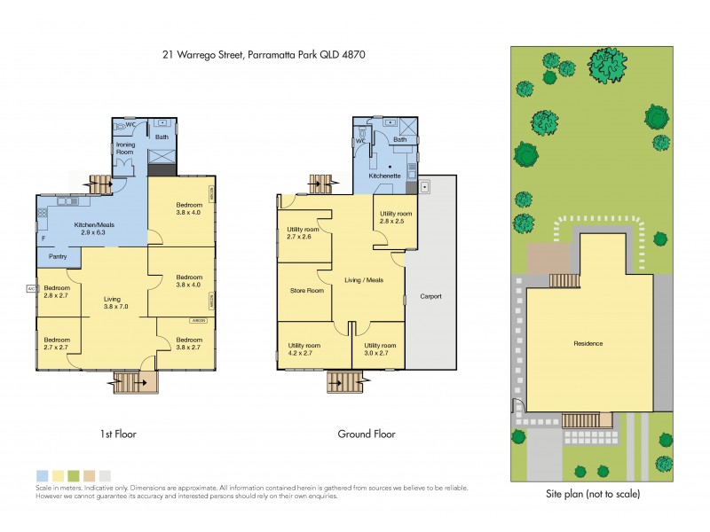 21 Warrego Street, Parramatta Park QLD 4870 Floorplan