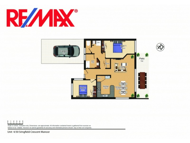 4/30 SPRINGFIELD CRESCENT, Manoora QLD 4870 Floorplan