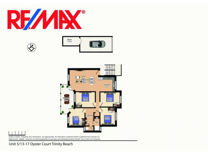 5/13-17 Oyster Court, Trinity Beach QLD 4879 Floorplan
