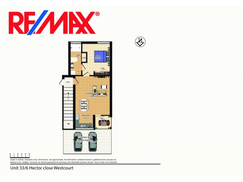 33/6 HECTOR CLOSE, Westcourt QLD 4870 Floorplan