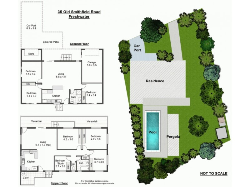 35 Old Smithfield Road, Freshwater QLD 4870 Floorplan