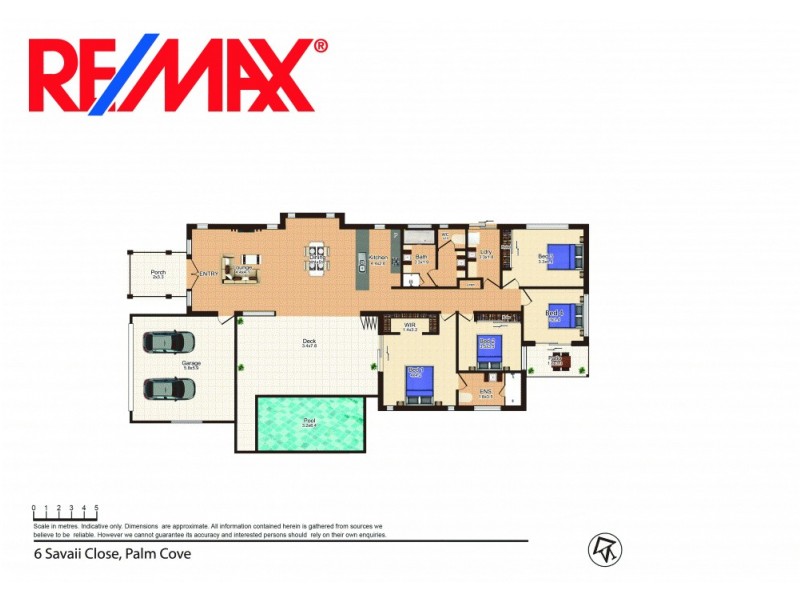 6 SAVAII CLOSE, Palm Cove QLD 4879 Floorplan