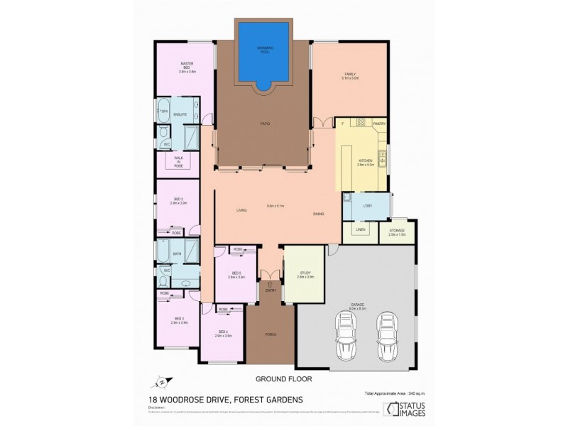 18 Woodrose Drive, Mount Sheridan QLD 4868 Floorplan