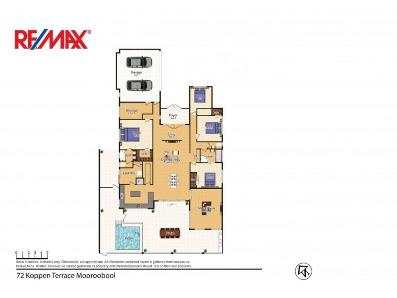 72 Koppen Terrace, Mooroobool QLD 4870 Floorplan