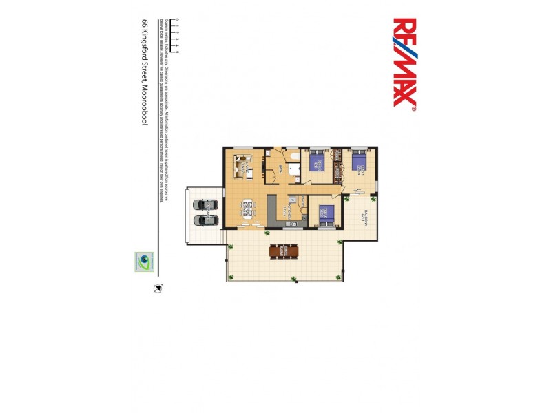 66 Kingsford Street, Mooroobool QLD 4870 Floorplan