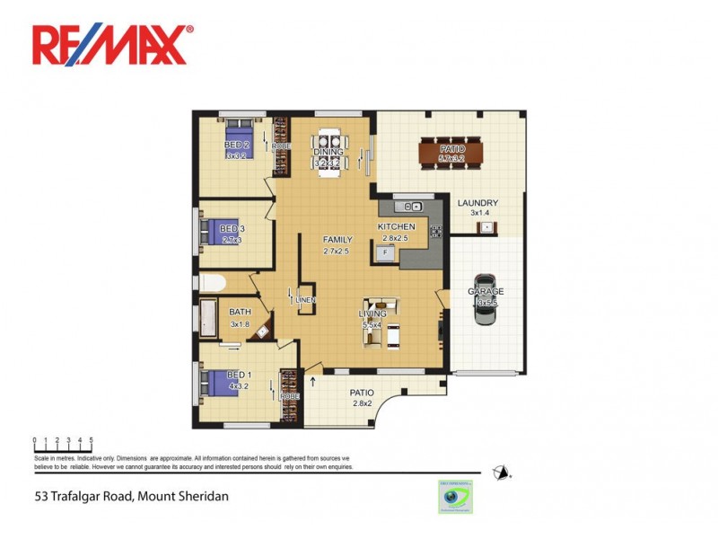 53 Trafalgar Road, Mount Sheridan QLD 4868 Floorplan