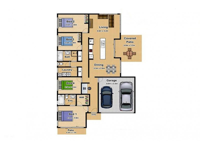 59 William Hickey Street, Redlynch QLD 4870 Floorplan
