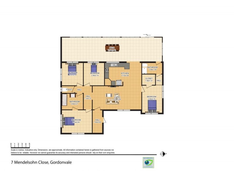 7 Mendelsohn Close, Gordonvale QLD 4865 Floorplan