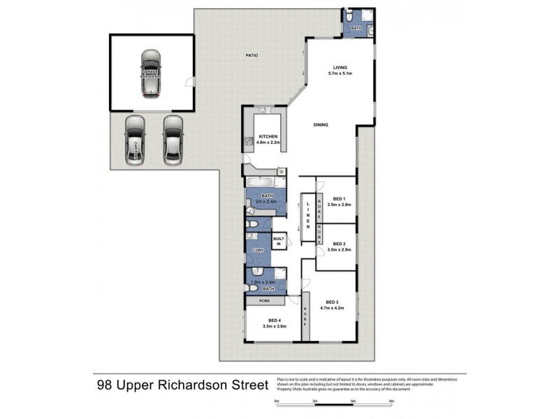 98 Upper Richardson Street, Whitfield QLD 4870 Floorplan
