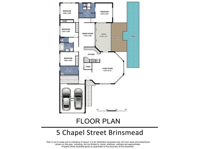 5 Chapel Close, Brinsmead QLD 4870 Floorplan
