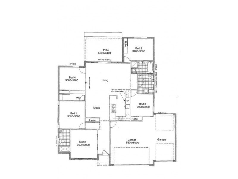54 MCFARLANE DRIVE, Kanimbla QLD 4870 Floorplan